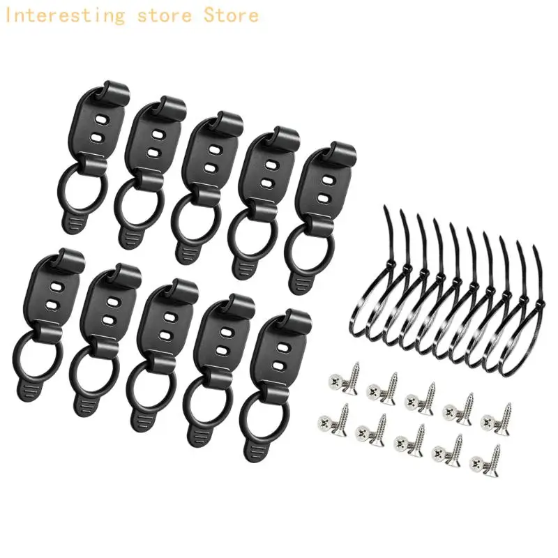 Stretchband-Kabelführungen, Kabel-Organizer für Schreibtischplatten und Medienständerkabel 55KC – Detail 8