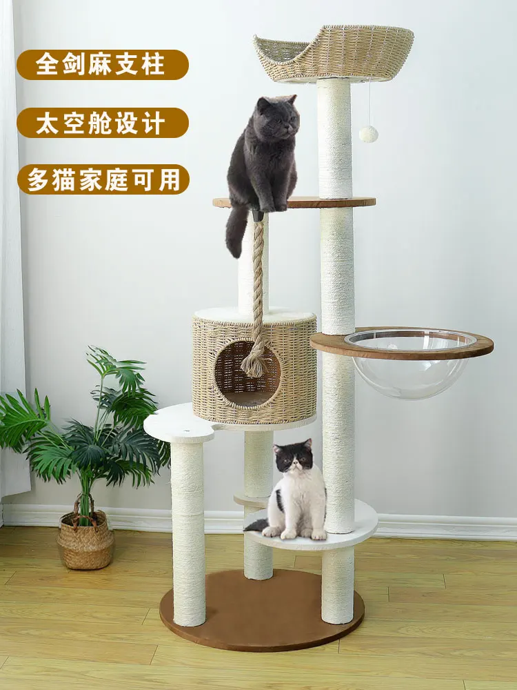 Cat rack is universal in all seasons, small space does not occupy cat supplies