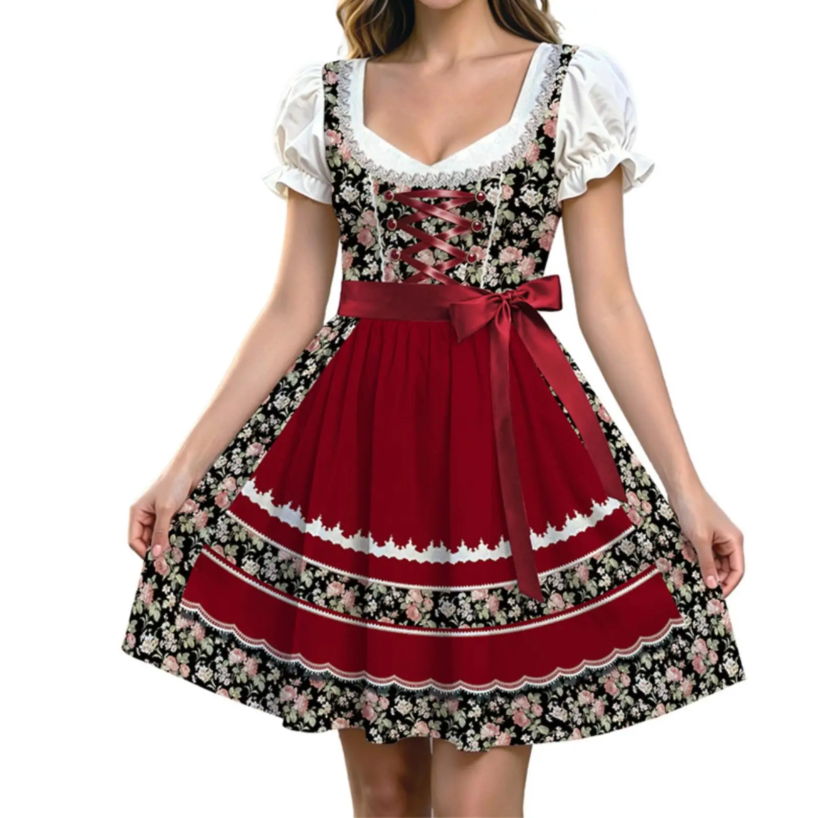 robe-dirndl-une-piece-evasee-tenue-de-serveuse-de-brasserie-cintree-pour-femmes