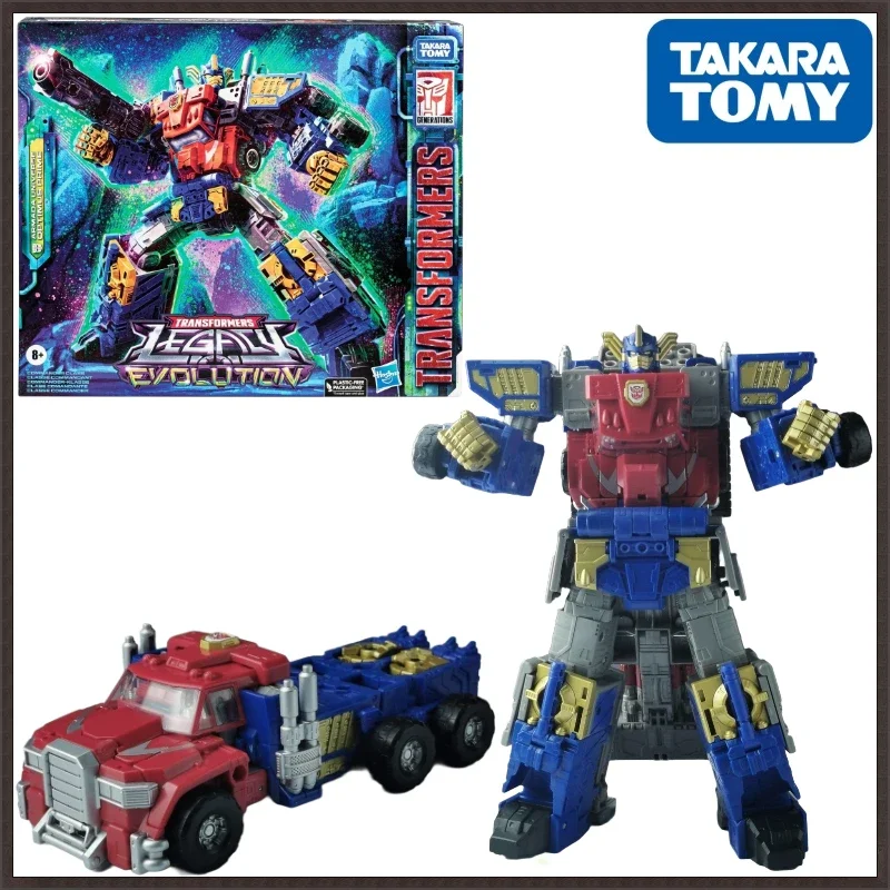 Op voorraad Takara Tomy Transformers G-serie Evolution C-klasse Thunder Fleet Universe Optimus Prime Figuurmodel Anime Robot Gift