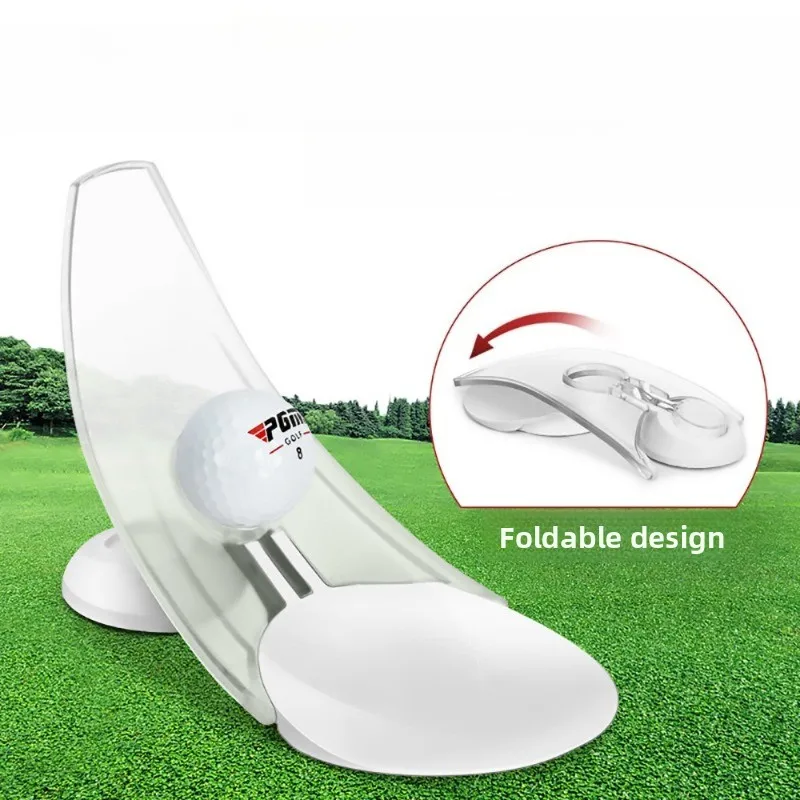 

Портативная складная чаша для гольфа, имитирующая настоящую яму, с автоматическим возвратом мяча, аксессуары для тренировок по гольфу