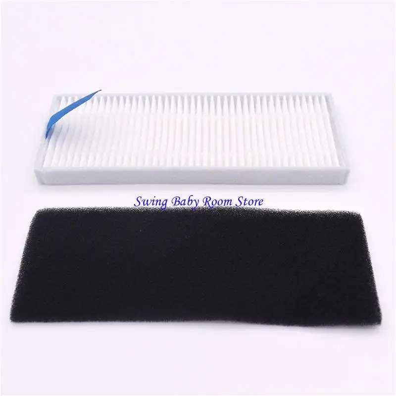 K1AD 10 pezzi Filtro aspirapolvere Sostituzioni Pestite per aspirapolvere Strumenti pulizia della casa Filtro delle parti per