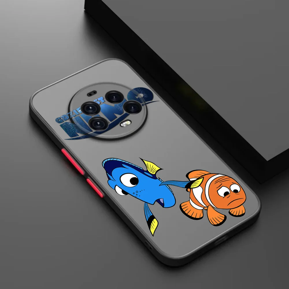 حافظة هاتف لهاتف Xiaomi 11 Lite 12x 12t Redmi Note 12 11s 12s 12c Poco C40 C50 C51 غطاء شفاف بنمط نيمو