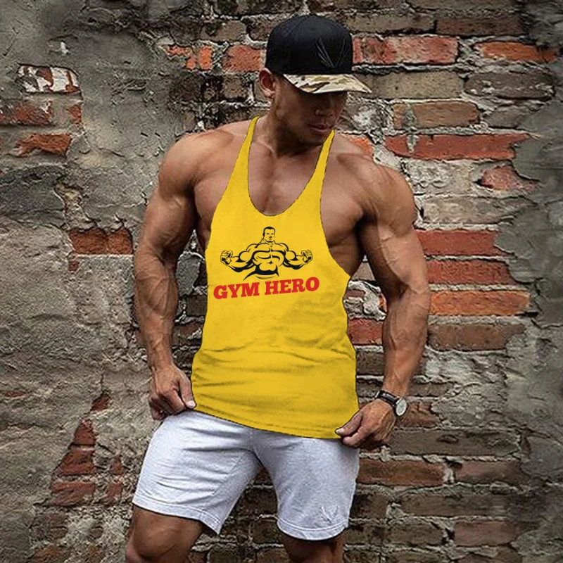 

Мужской жилет-стрингер для фитнеса, тонкий узкий ремень-борцовка, прочный против пота для серьезного бодибилдинга