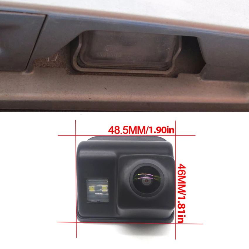 HD 1080P 140 Degrees Fisheye Car Reverse Backup Rear View Camera For Mazda 6 M6 2002~2010 2011 2012 2013 2014 Accessories