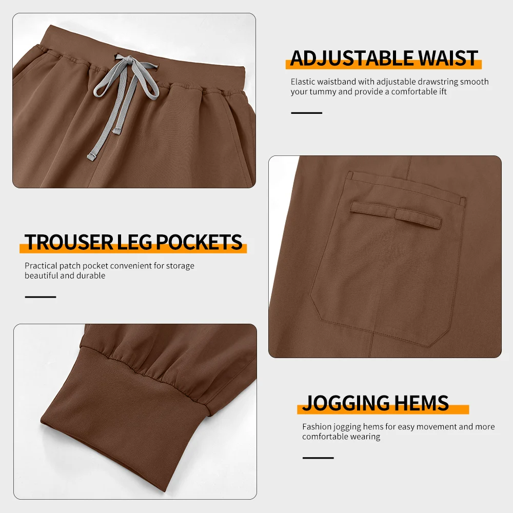 Accessori per infermiere slim fit Uniformi per scrub medico Set per scrub ospedaliero per donna Clinica odontoiatrica Tute per chirurgia Abbigliamento da lavoro per salone di bellezza