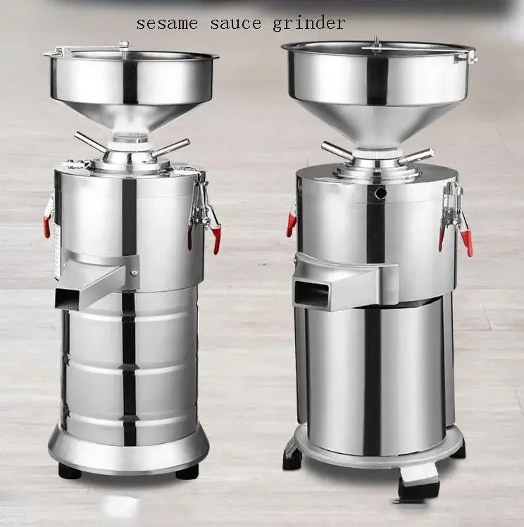 Aluminum alloy stainless steel cashew machine industrial automatic peanut butter grinder