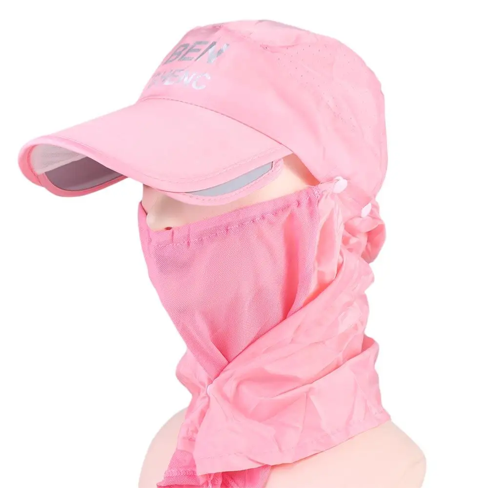 

Wide-brimmed Sun Protection Hat UV Protection Breathable Bucket Hat with Neck Cover Lightweight Adjustable