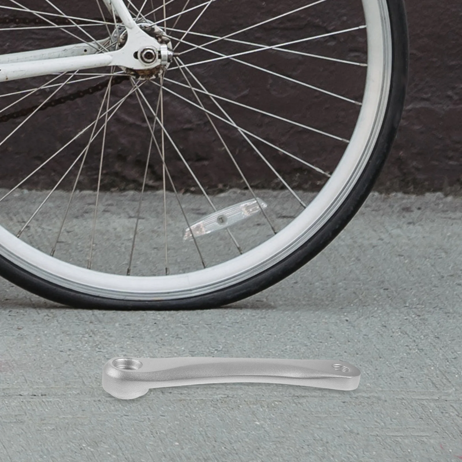 

High Strength Aluminum Alloy Crank Arm For Left Side Crank Replacement For Folding Mountain Repair Tool