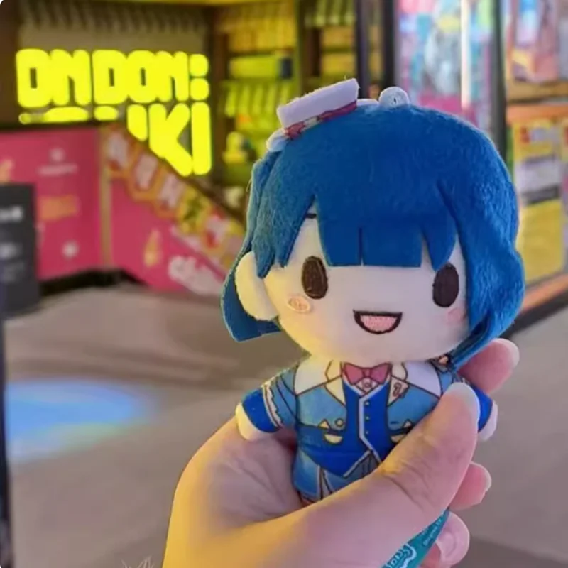 

10cm Pjsk Akiyama Mizuki Plush Doll Toy Project Sekai Stuffed Keychain Yoisaki Kanade Backpack Bag For Anime Fans Decor Gift