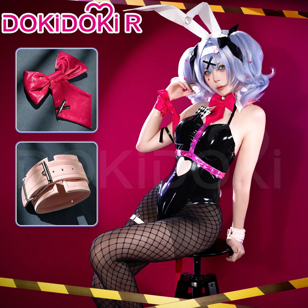 IN STOCK Mikuu Cosplay Costume【S-2XL】 DokiDoki-R Mikku Rabbit Hole Cosplay Sexy Costume Mikuu Bunny Girl Plus Size