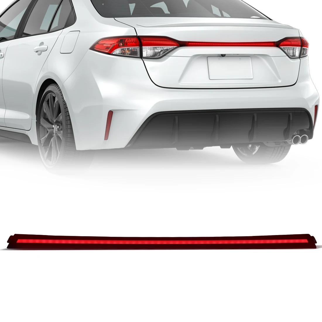 For Toyota Levin LED Rear Door Trunk Tail Light For Turning Brake Light Function For Toyota Corolla 2019-2024 Car Accessories