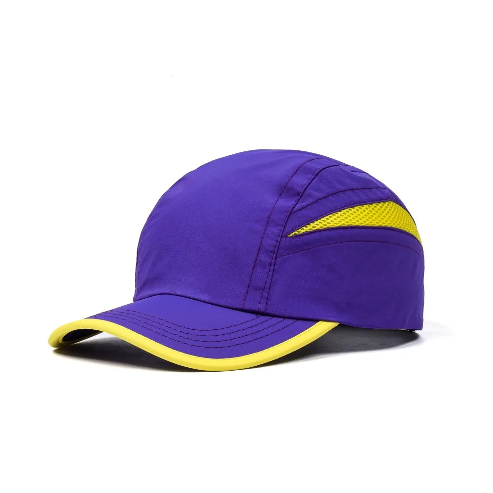 

Sports Cap UV Protection Quick Dry Cap Adjustable Sunscreen Baseball Cap Casual Multicolored Running Snapback Unisex