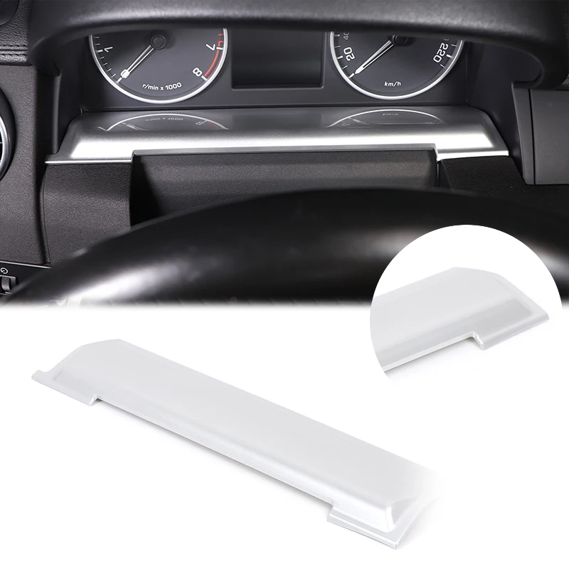 

For Land Rover Discovery 4 2010-2016 Dashboard Lower Panel Automotive Dashboard Decoration Board ABS Black Wood Grain 1pcs