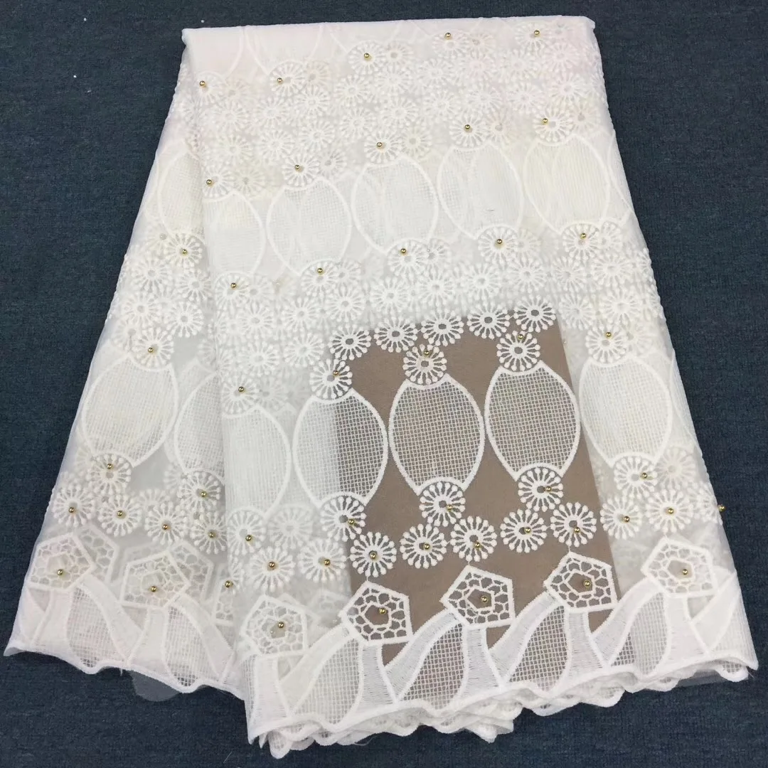 

New design African French net lace fabric high quality Nigerian lace fabrics for wedding dress stones embroidery lace