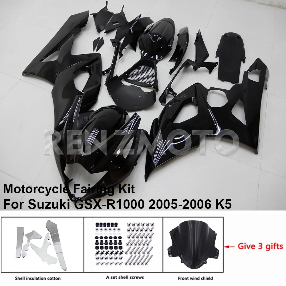 

Motorcycle Set Body Kit Fairing For Suzuki GSX-R1000 2005 2006 K5 K6 GSXR 1000 Plastic Guard Plate Accessories Shell S1005-126a