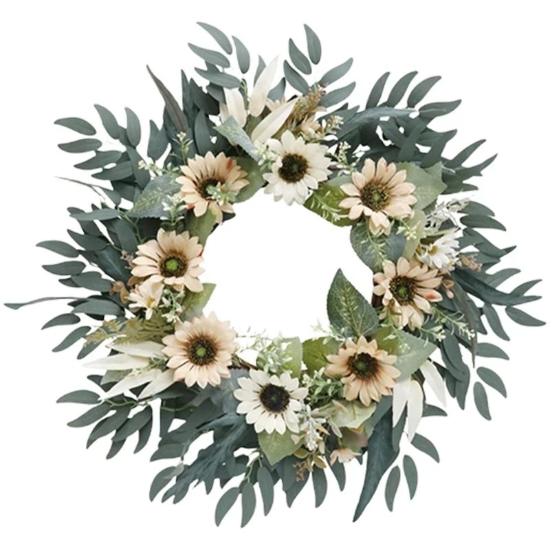 

Spring Wreath for Front Door, Wedding Decorations, Indoor and Outdoor 15UB