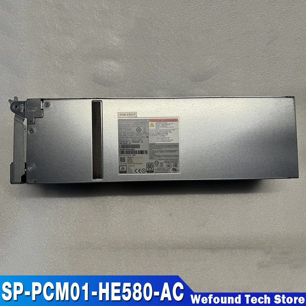 

33K6J оригинальный блок питания для DELL SC4020 SCV2000 584 Вт SP-PCM01-HE580-AC Y5W2H