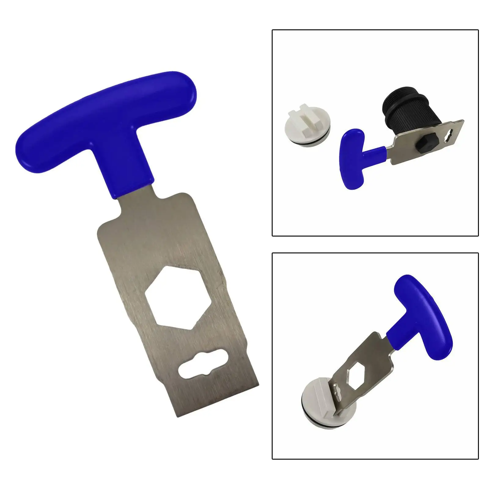 

Инструмент для снятия заглушек для бассейнов, металлический инструмент для снятия седел (глазков) для заглушки возвратного сопла, для наземных и заглубленных бассейнов, для впускных фитингов и форсунок.