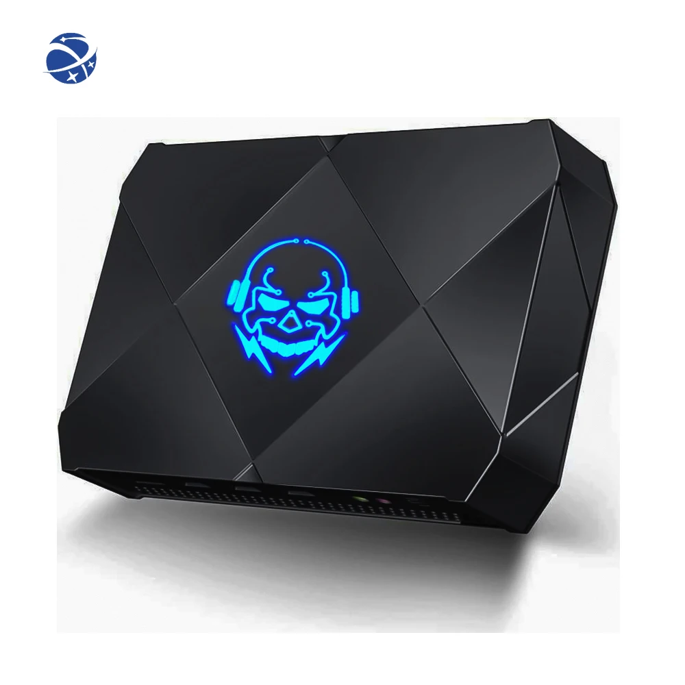 YUNYI   Topton Mini Gaming PC i9 11900H AMD Ry-zen 9 5900HX Gamer Desktop Computer Dual DDR4 NVMe SSD 3x4K UHD HTPC WiFi6