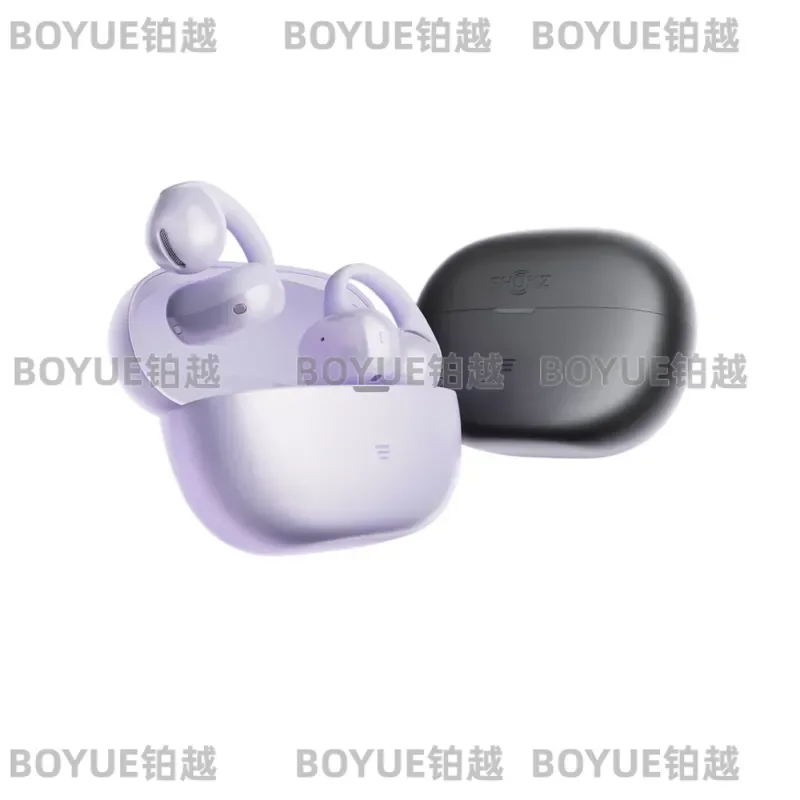 Open Ear Clip Headphones Wireless Bluetooth Earbuds Sports Running Air Conduction Headset Lightweight Comfortable Audio