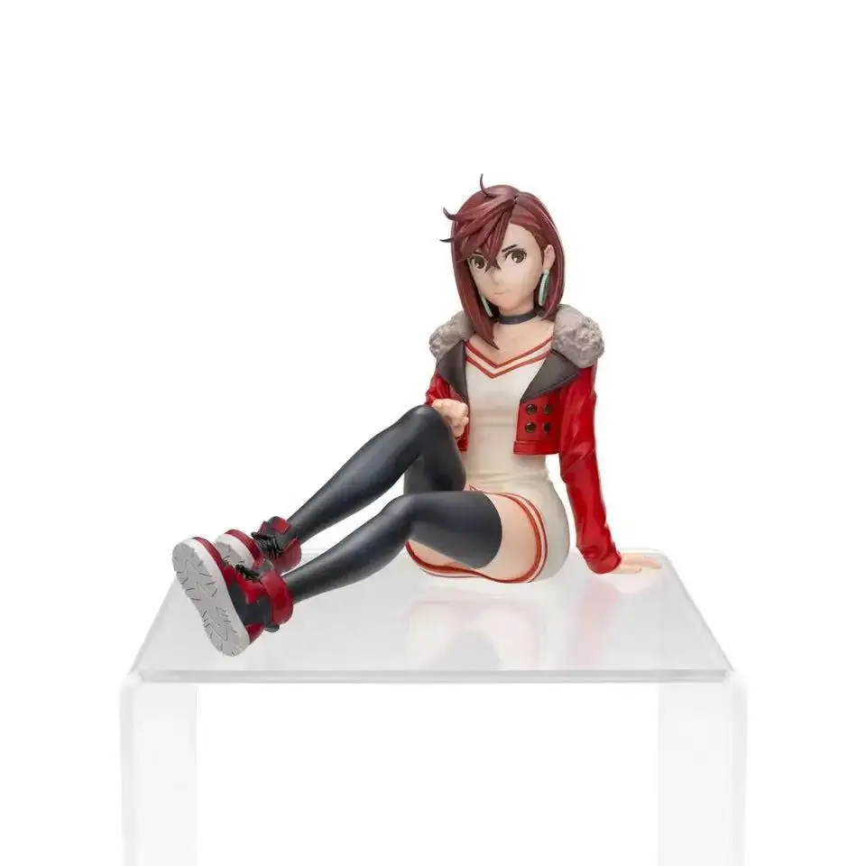 DAN DA DAN 8cm postura sentada Ayase Momo figuras de Anime figura de juguete adornos decoraciones de habitación pequeña regalos