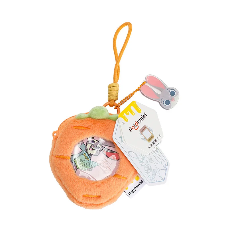 Disney Zootopia Judith Laverne Hopps Plush Wallet, Doll Keychain, Bag Decoration, Birthday/Christmas Gift