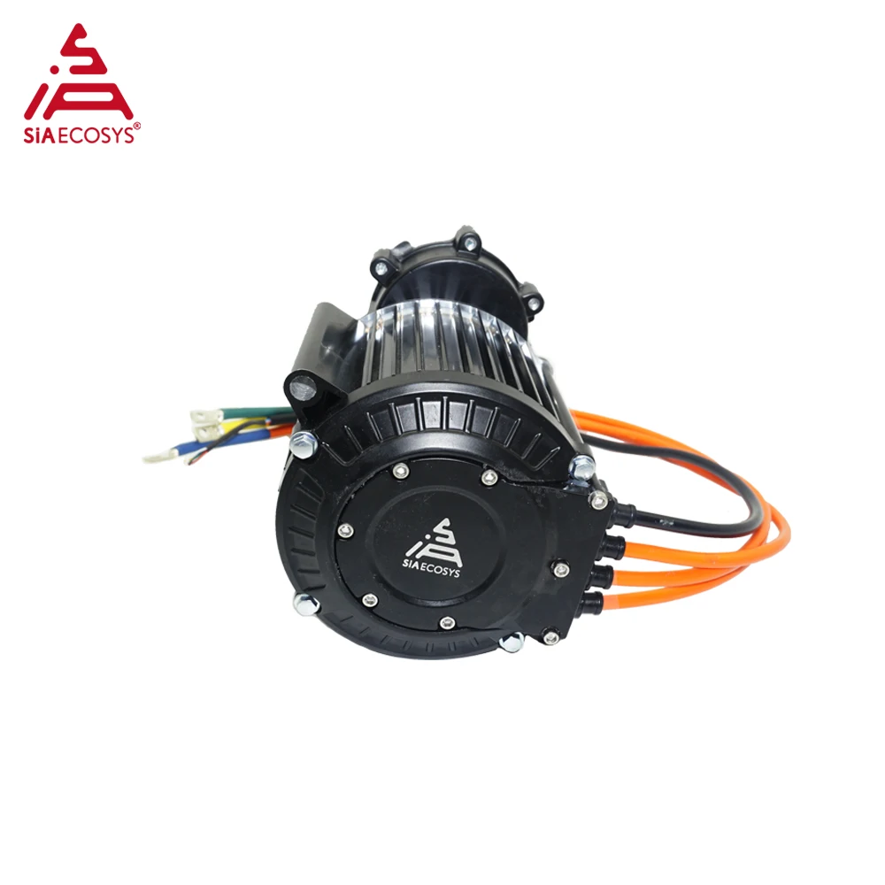 

QSMotor 120 60H 2000W V3 72V Mid Drive Motor with Gearbox for Electric Motorcycle