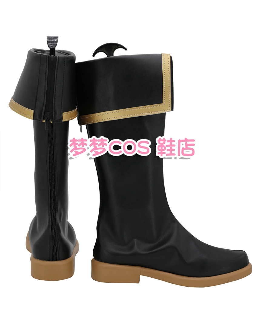 Yuno Grinbellor Cosplay Stiefel Anime Black Clover Rollenspiel Karneval Party Schuhe für Männer und Frauen