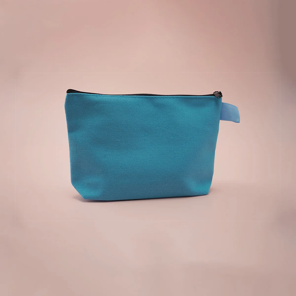 14pcs Makeup Bags DIY Blank Canvas Colorful Large Capacity Pencil Bag Mix Color 12.5*25cm