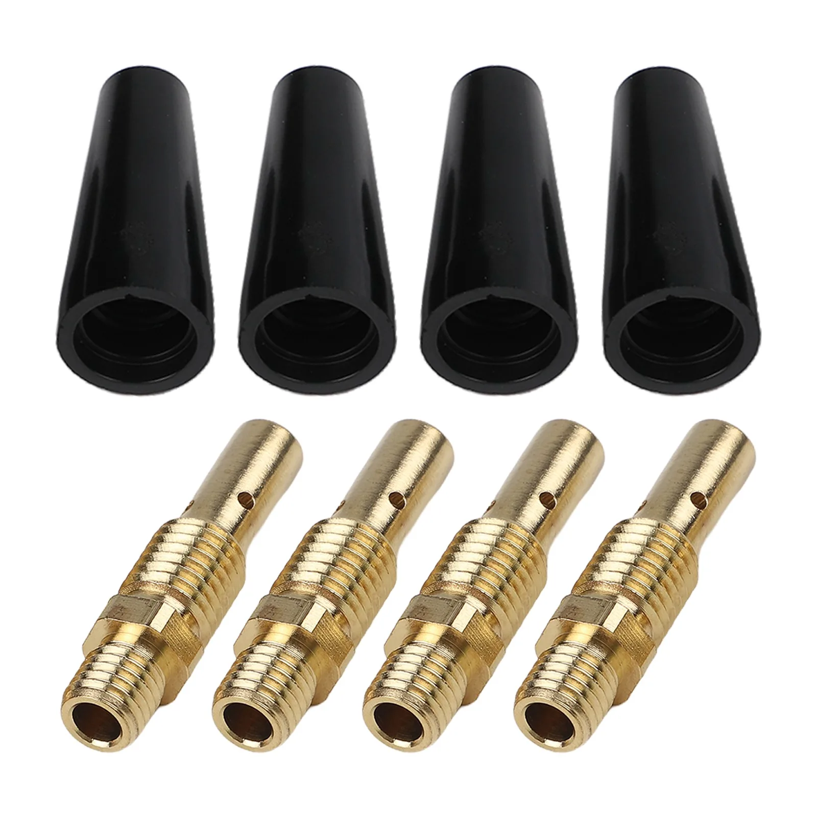 Flux Core Welding Accessories 48Pcs Kit with 0.035in Tips Nozzles and Gas Diffusers for Weld Pak 100HD 125HD 140HD 180HD Use