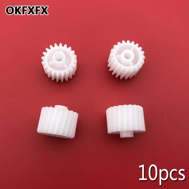 10pcs RU7-0030-000 RU7-0030 for HP Laserjet P3015 3015 M521 521 Pressure Roller Gear fuser gear Thermal block drive Gear 20T