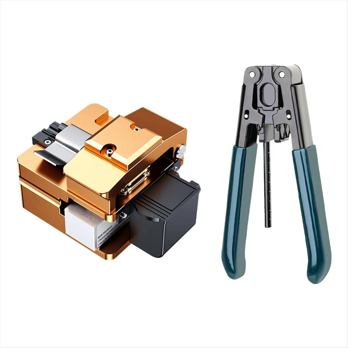 DT75BG Fiber Optic Cleaver Fiber Optic Cable Stripper High Precision Fiber Cold Connection Cutter for 0.25/0.9/3.0mm Cables