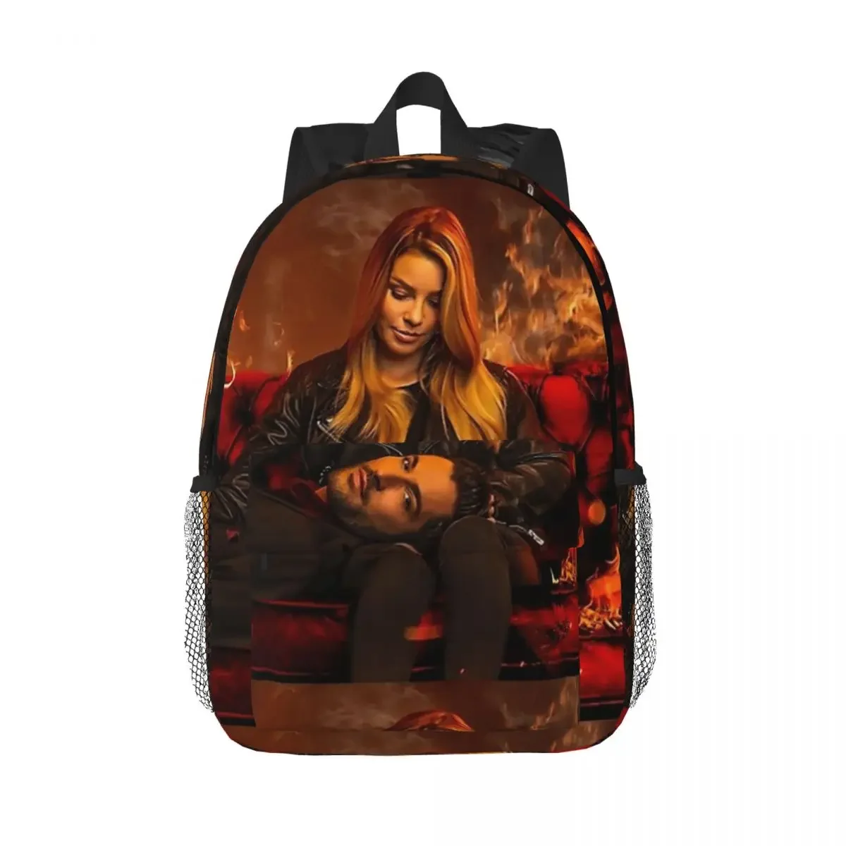 Lucifer Morningstar Backpacks Boys Girls Bookbag Casual Children School Bags Laptop Rucksack Shoulder Bag Large Capacity