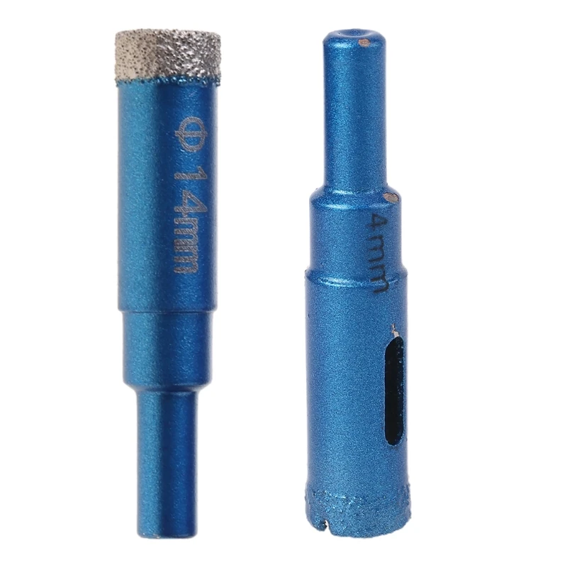 

Dry Drilling Diamond Coated Drill Bits 6 8 10 12 14 16mm Anti-corrosion Drill Bits for Porcelain Ceramics Drop Shipping