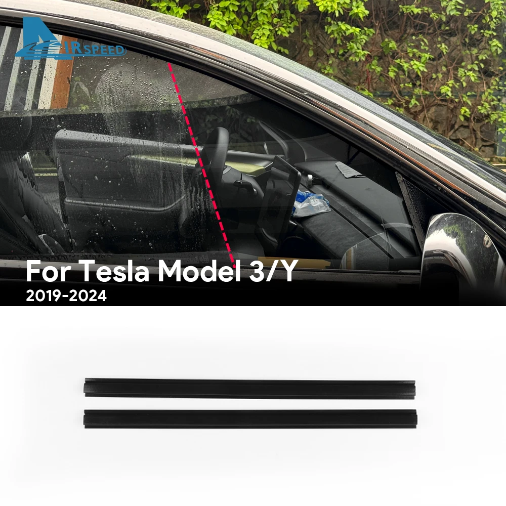 Car Side Window Wiper Blade for Tesla Model 3 Model Y 2019 2020 2021 2022 2023 Highland 2024 Car Interior Accessories