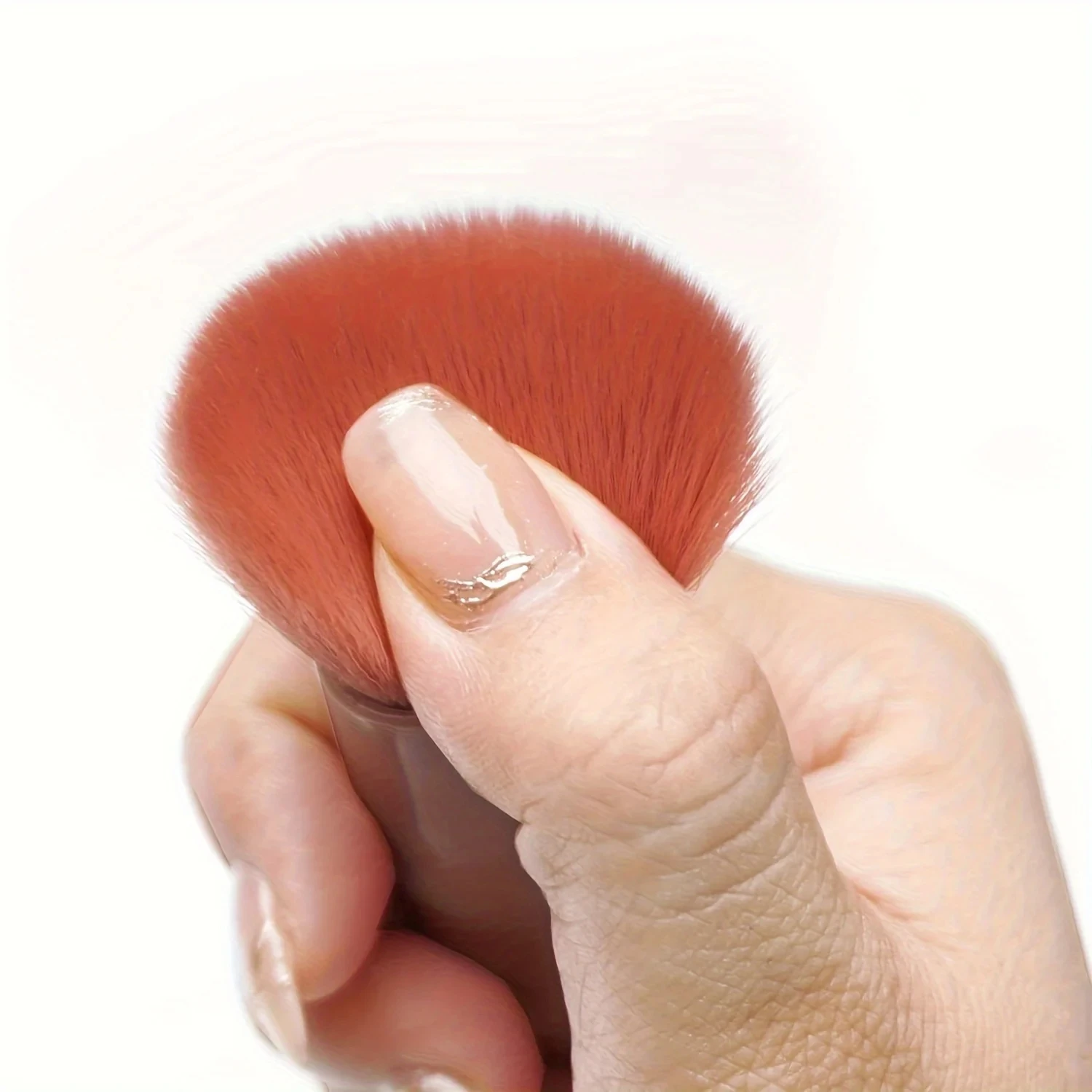 ชุดแปรงแต่งหน้า 5 ชิ้นพร้อมกล่องกระจก แปรงแต่งหน้าสำหรับเดินทาง แปรงแต่งหน้ามินิอเนกประสงค์แบบพกพา ชุดแปรงแต่งหน้าแปรงปัดแป้ง