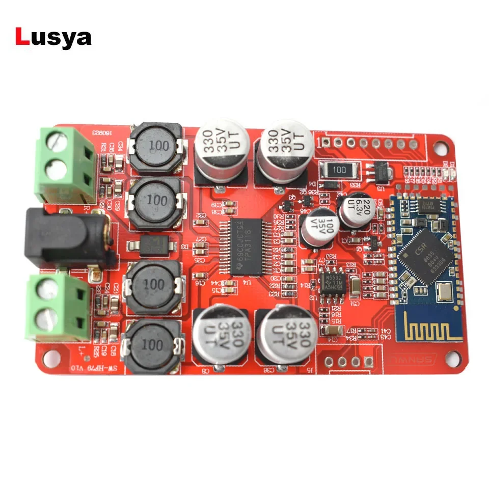 TPA3118 30W+30W Digital Amplifier Board Stereo Bluetooth 4.0 Digital Power Amplificador Board Amplifiers Plate DC8V-26V A4-005