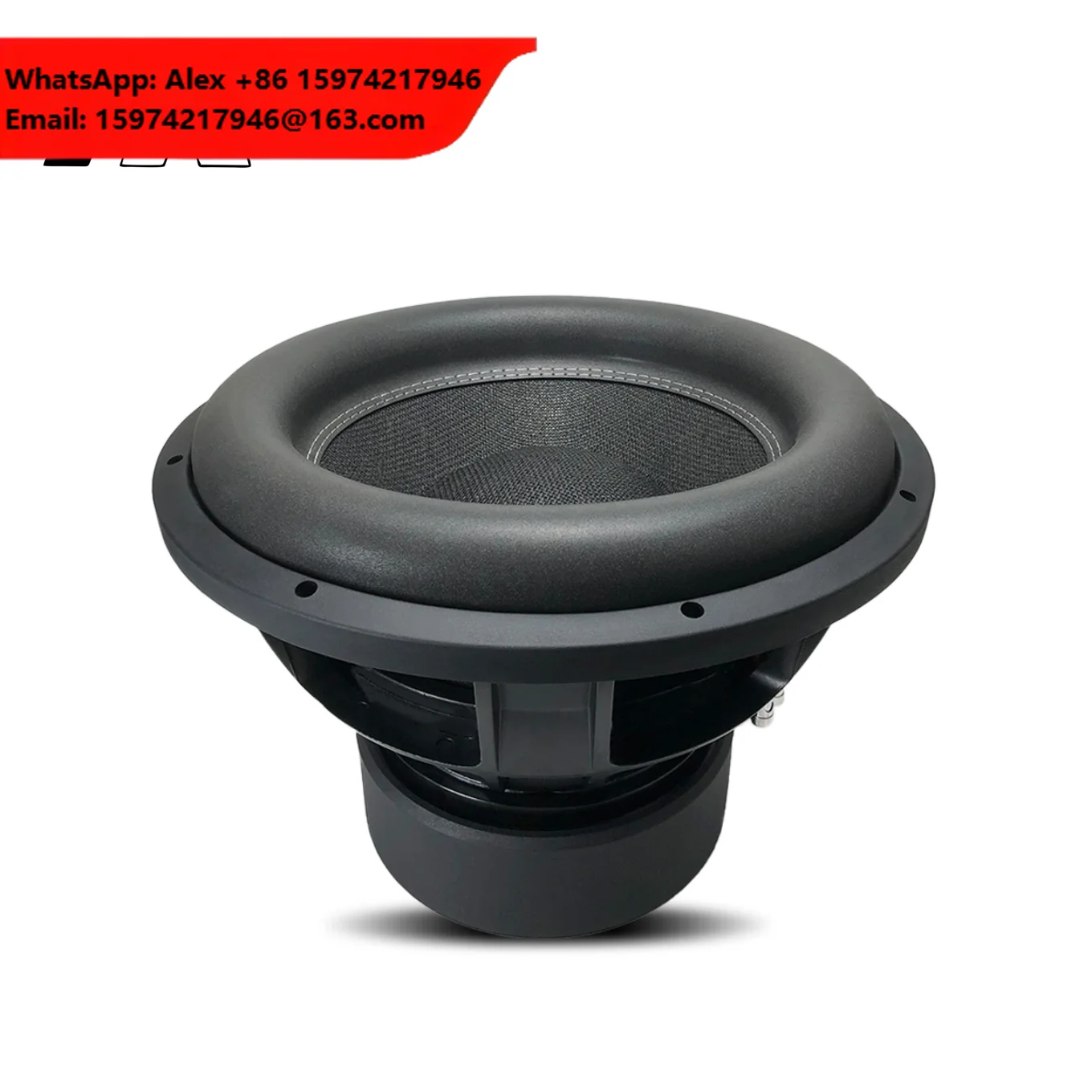 Ultra Deep Bass 15Inch 3000W Dual Voice Coil Subwoofer Triple Magnets Car Speaker Suitable For Long Term Driving Use