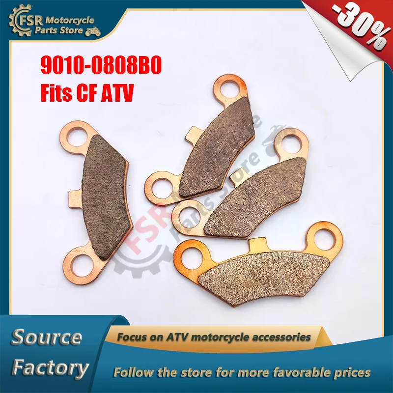

2 Pairs Original FRONT BRAKE PAD Fits CFMoto CFORCE 400 500 600 800 SWB X5 X6 X8 9010-0808B0 Quad parts