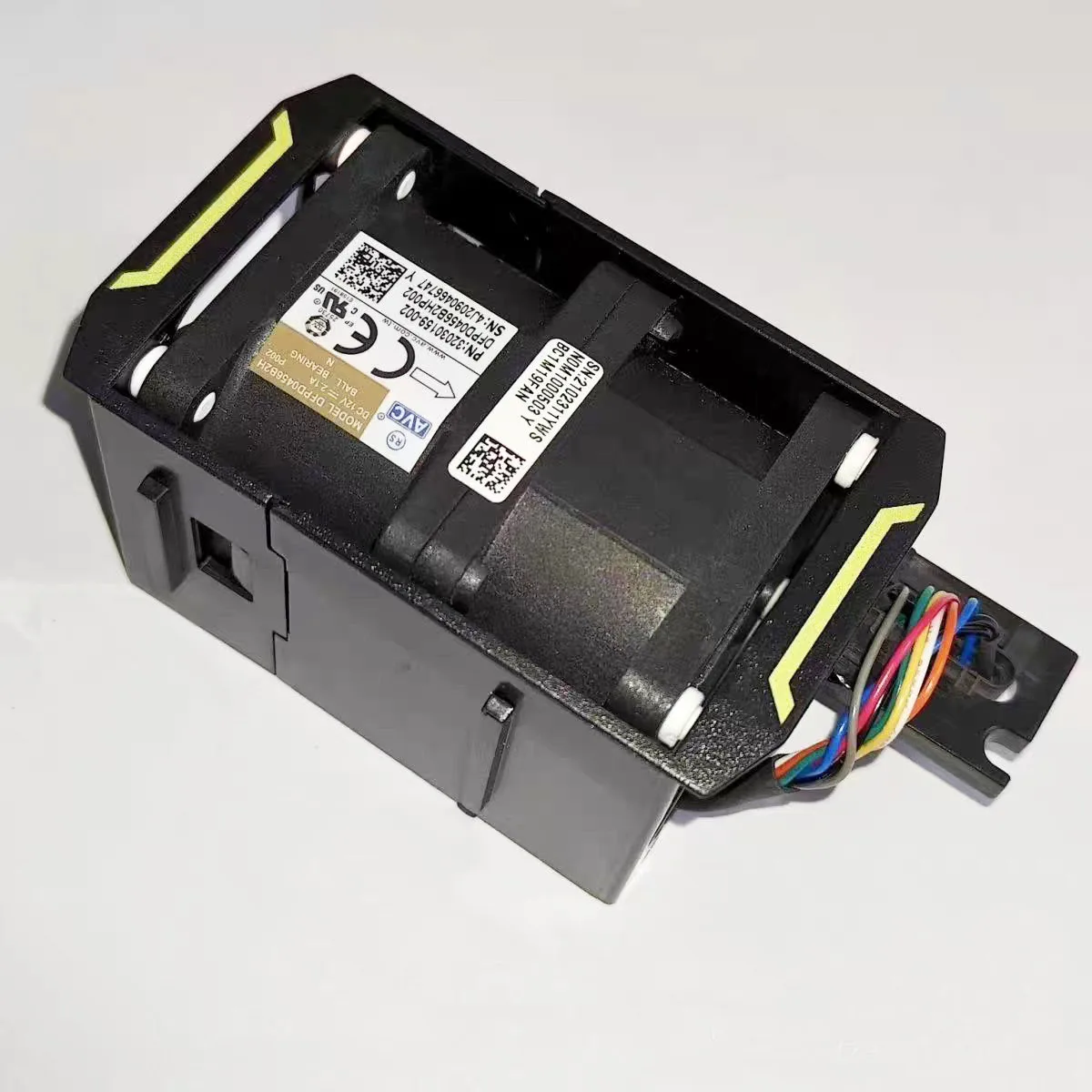 Original DFPD0456B2H 12V 2.1A 4cm 4056 server violent cooling fan suitable for retrofitting dual fan turbocharged fan with cover