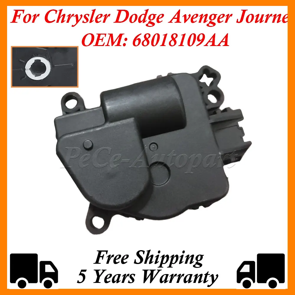 Auto HVAC Heater Blend Door Actuator 604-029 68018109AA For Chrysler Dodge Avenger Journey Jeep Patriot Compass Wrangler Ram