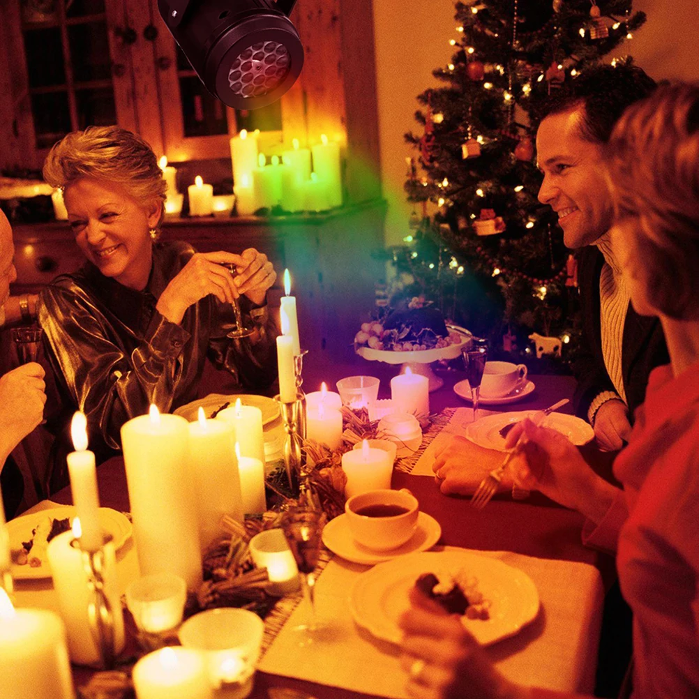 

1Pcs Christmas LED Projection Light Premium Xmas Projection Lamp Romantic Indoor Party Atmosphere Light Christmas Decorative