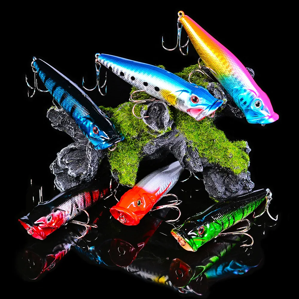 

Sea.YoLo 12.5G 9.3CM Topwater Floating Hard Lure Bass Baits Wobbler Lifelike Fake Fishing Lure for Bass Fishing Accessories