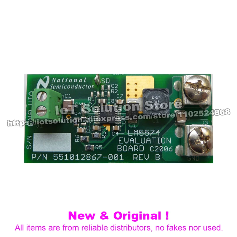 LM5574EVAL 75V, 0.5A Step-Down Switching Regulator Evaluation Module