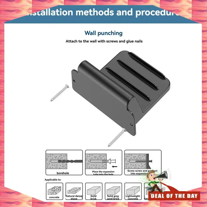 24-Hour Delivery Wall Mount Fortablet Mobile Phone Wall Mount Forwatching TV Dramas Andlearning Phone Holder White