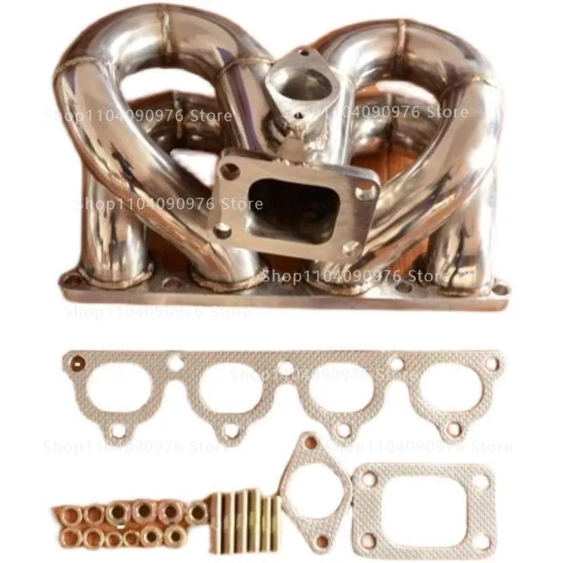 

Retrofitted Stainless Steel Plantain, Turbo Head Focus, Exhaust Manifold for D15 D16 C R X T3