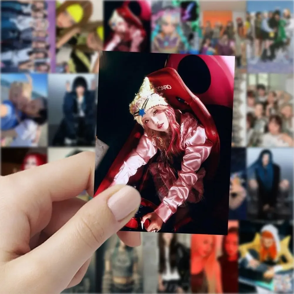 60pcs KPOP XG Waterproof Stickers High Quality DIY Creative Decoration Sticker Fashion Korean Star Coated Selfie Collection Gift