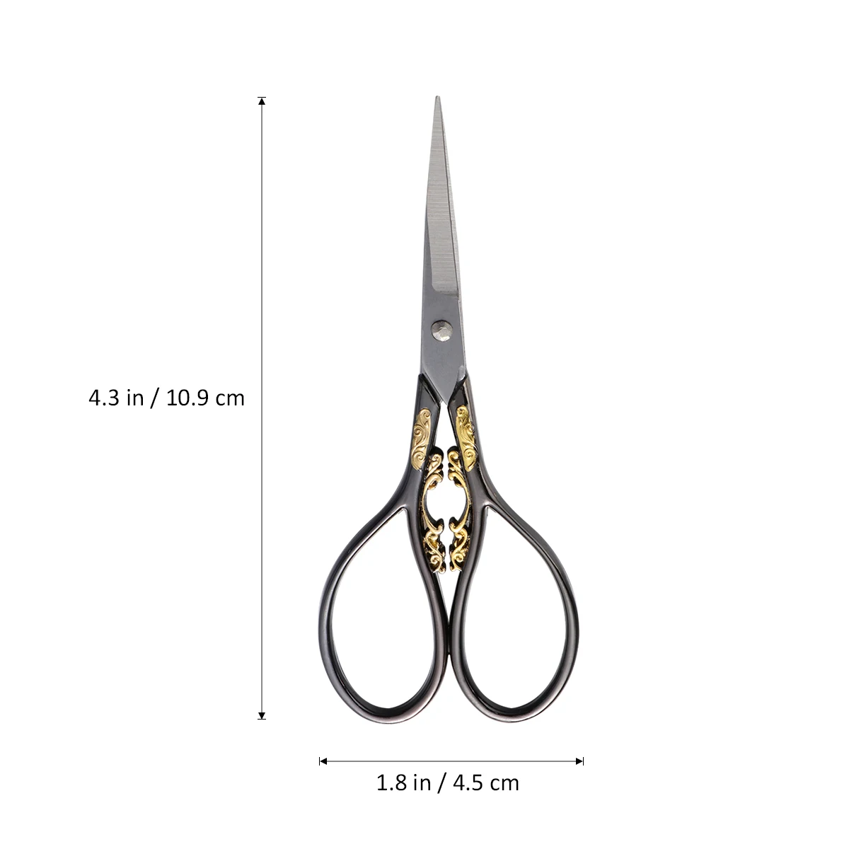 

Stainless Steel Embroidery Scissors Small Size Sharp Pointed Tips For Sewing Craft Vintage Style Cutting Tools Art Work