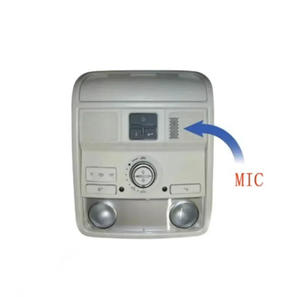 Car Audio Microphone 3.5mm Clip Jack-Plug Mic Stereo Wired External Microphone For For VW-Golf-Passat-Tiguan Seat-Skoda